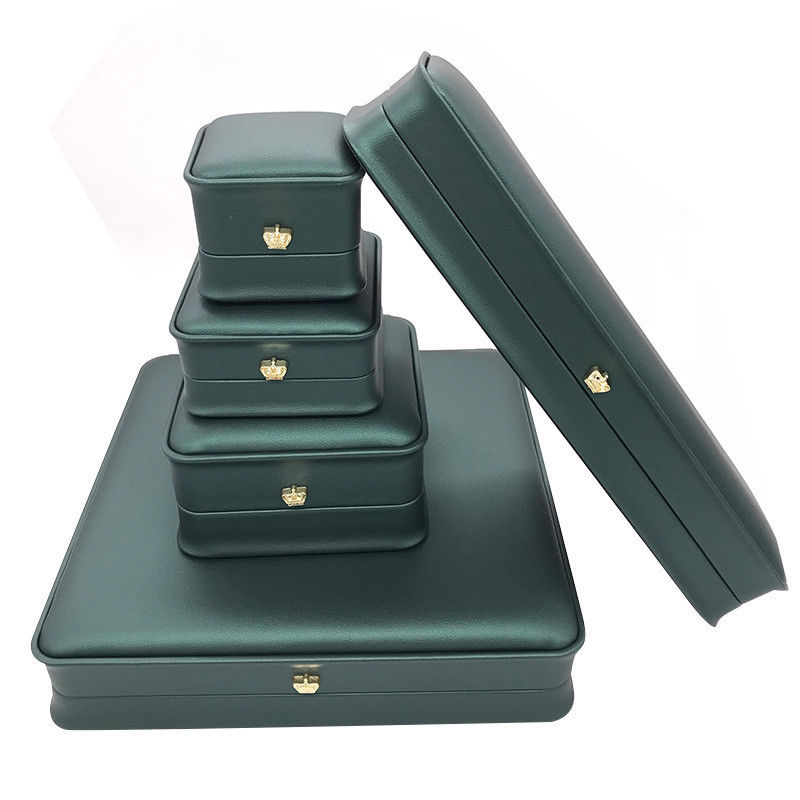 Schmuck-Speicher-Display-Kase mit kundenspezifischer LED-Lichtring-Box und -Tasche