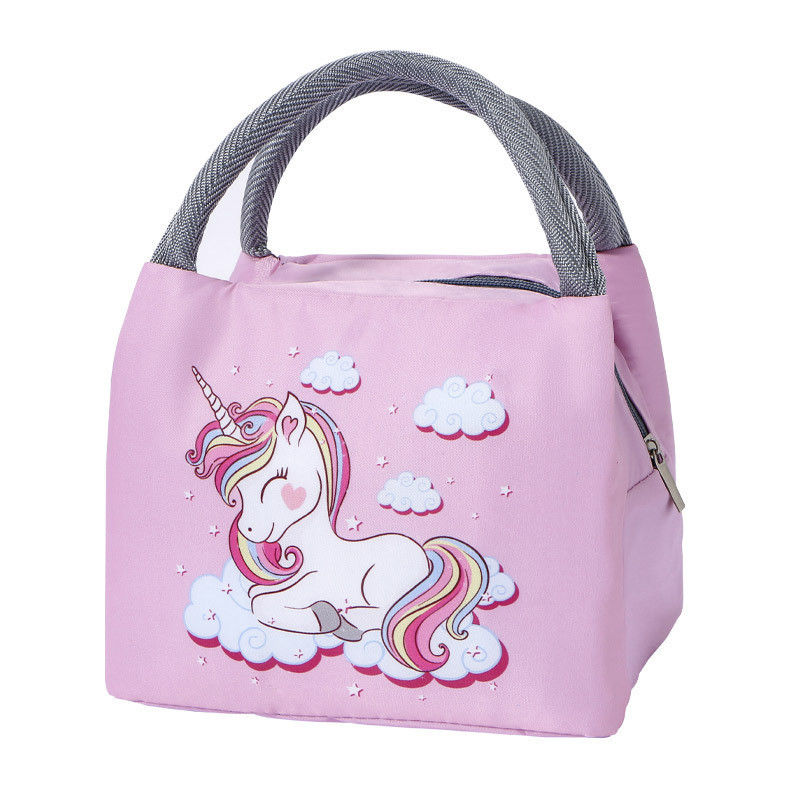 Tragbare isolierte Lunch-Tasche für Frauen Kühltasche Kinder Lunch-Box mit individueller Farbe