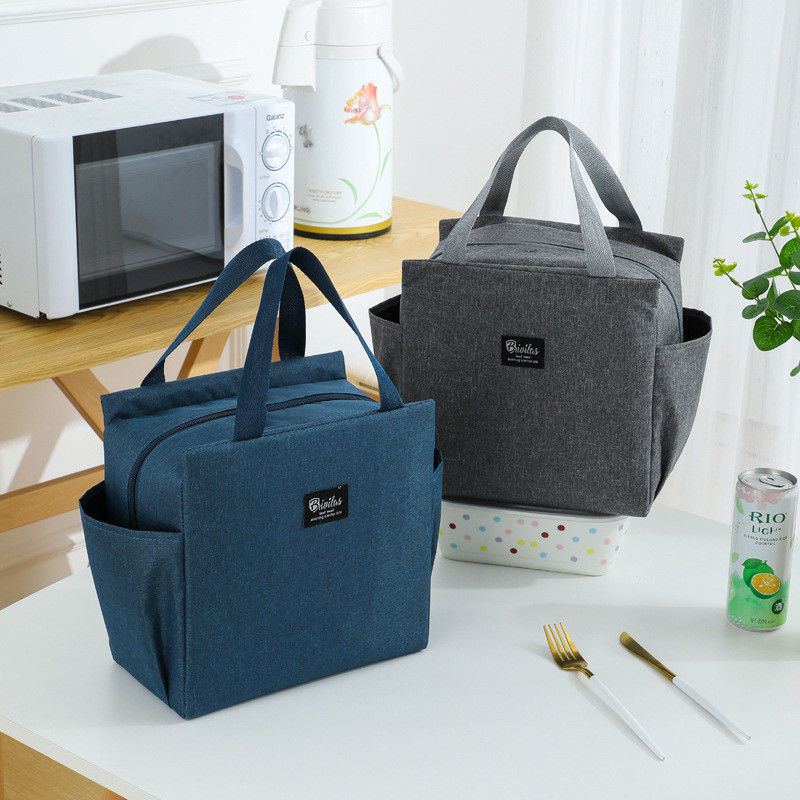 Wasserdichte Kinder-Lunch-Tasche für die Schule Büro Strand Farbkühltasche