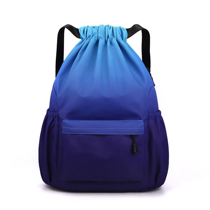 Auf maßgeschneiderte Farbe gedruckt, praktisch, leicht, langlebig, wasserdicht, mit Schnürstrang, Gym-Rucksack