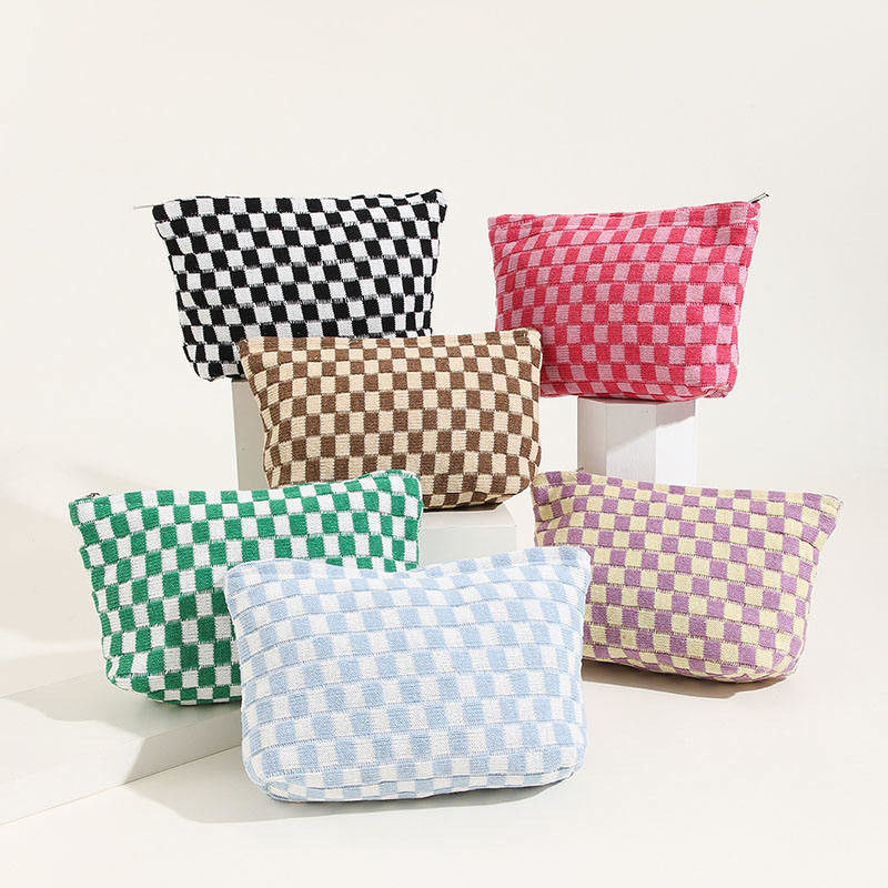 Make-up-Tasche Tasche für Frauen Mädchen Bequeme Reise Toilettenartikel Kosmetiktasche im Modestyl