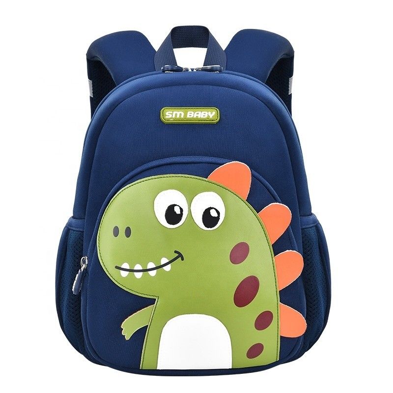 Wasserdichte Karikatur-Dinosaurier-Druck-Schule-Tasche für Jungen und Mädchen OEM/ODM akzeptabel