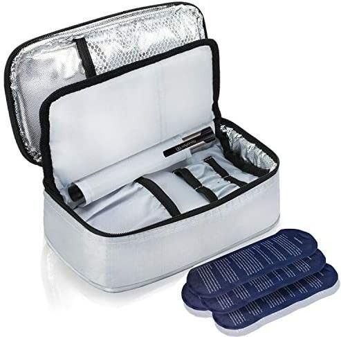 Insulin-Kühler-Reisetasche mit Isolierfolie
