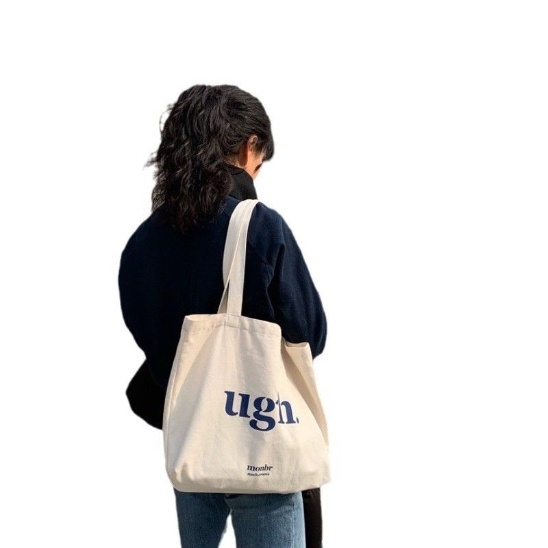 Baumwoll-Einkaufstaschenhersteller Customized Logo für wiederverwendbare Leinwand-Tote-Taschen