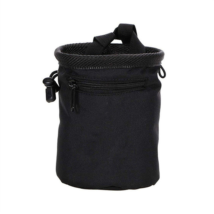 Farbgeschneiderte offene Schließung Bouldering Chalk Bag Eimer für Steinklettern Gewichtheben