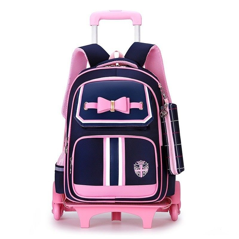 Custom Logo Cartoon Muster Typ Trolley Schultasche für Kinder Einzigartiges Design