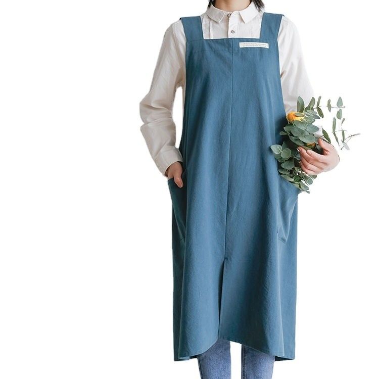 Einkaufen für benutzerdefiniertes Logo Küche Koch Kochen Kaffee Restaurants Cross Back Baumwolle Schürze