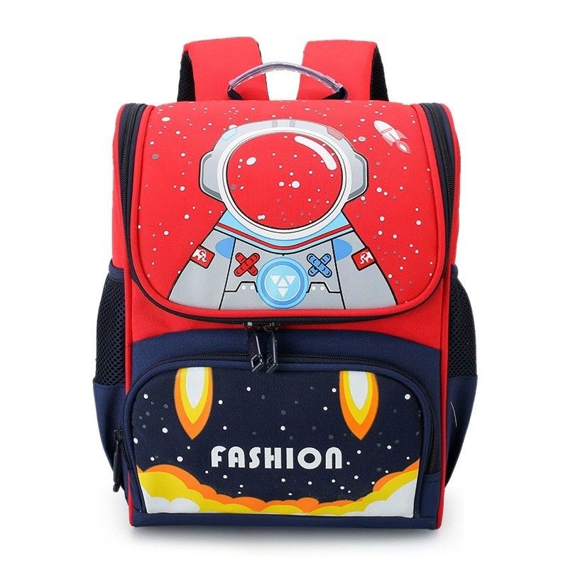 Custom Logo Wasserdichte Nylon-Schultasche für Kinder Custom Logo Cartoon Muster