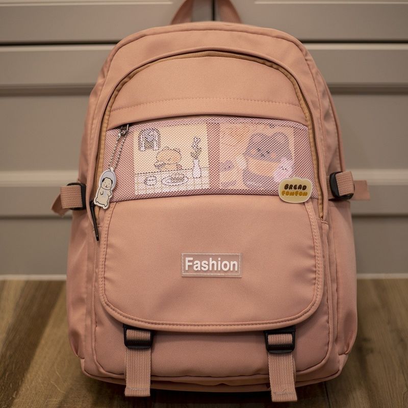 Mode Outdoor Mädchen Wandern Rucksack mit angepasster Farbe und Cartoon-Muster