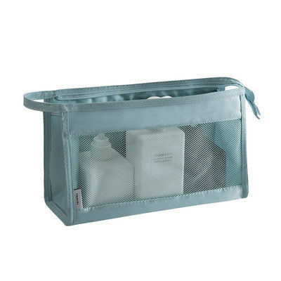 Maschen-Kosmetik-Tasche Reise-Portable Storage Organisator Toilettenbeutel Leere Make-up-Tasche