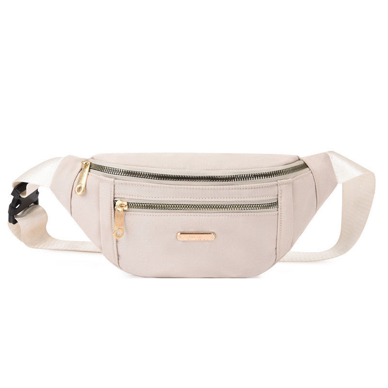 Custom Logo einfache Reißverschluss Taille Tasche Portable Outdoor Tasche Bum Tasche zum Laufen