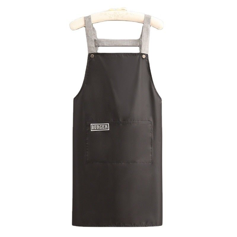 Custom Logo Baumwolle Polyester Chef Koch Schürze für das tägliche Leben in Cafés Restaurants Küche