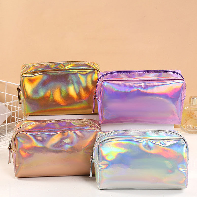 Custom PU Ledertasche Bleistiftkasten Wasserdichte Bürste Tasche Make-up Tasche Kosmetik Taschen