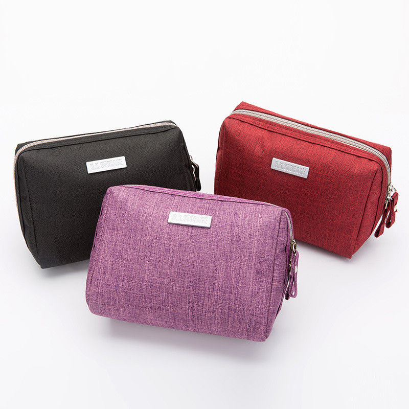Customized Pattern Logo Druck Oxford Stoff Reisetasche für wasserdichte Toilettenartikel
