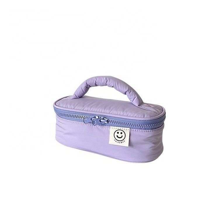 Gewässerte koreanische Polyester-Make-up-Tasche für die Frühlingslagerung Lieferung in 15 Tagen
