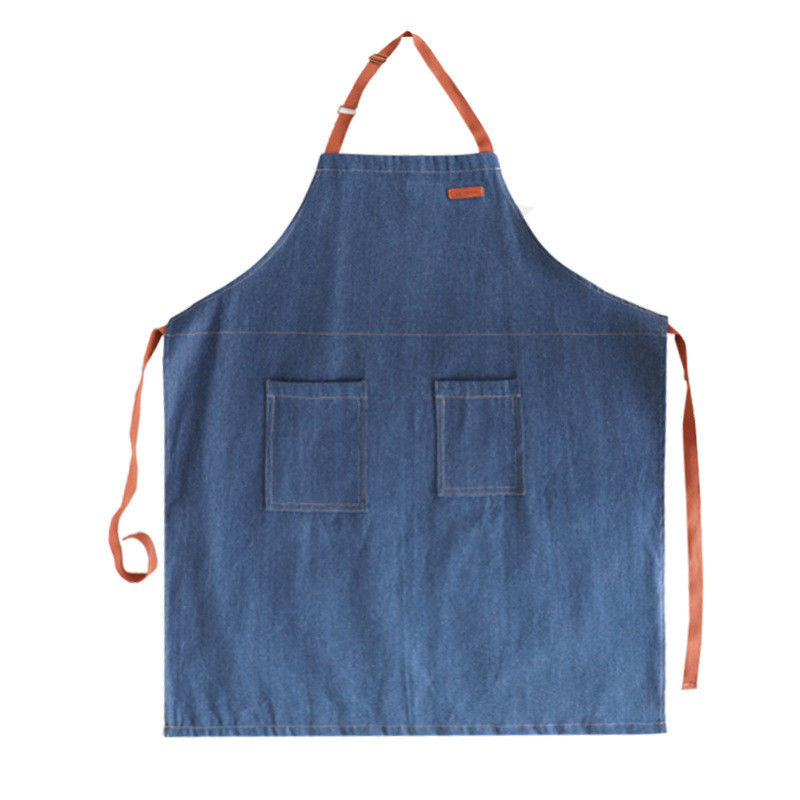 Wasserdichte Denim-Schürze OEM/ODM akzeptabel Maschinenwaschbar für Küchenchef BBQ