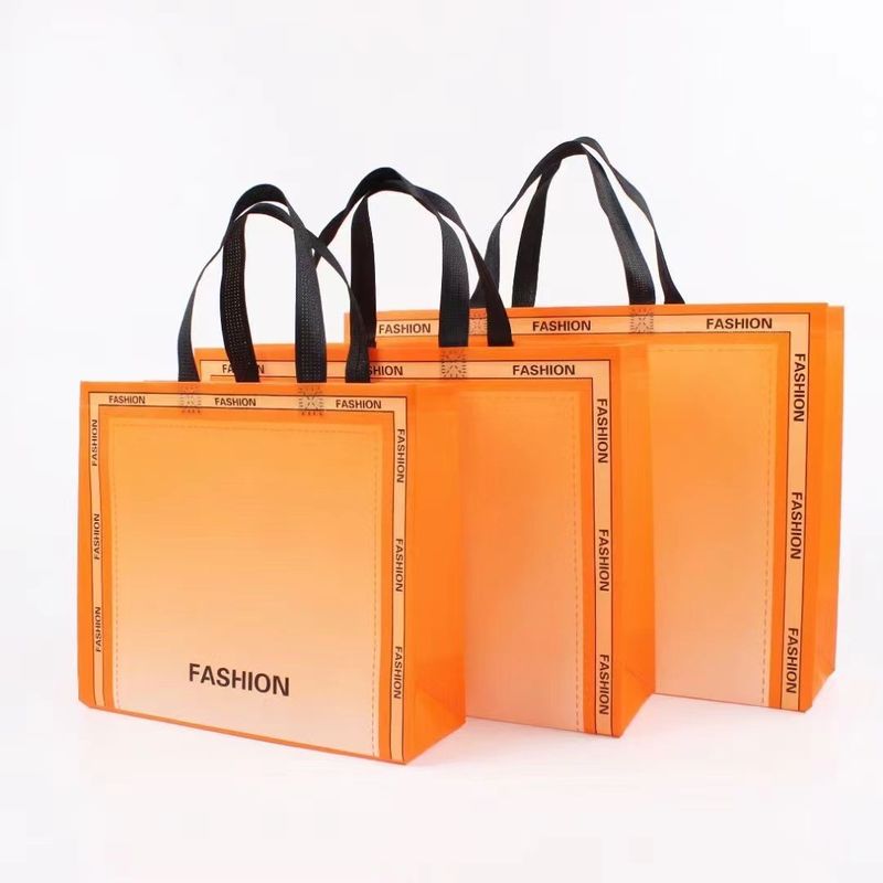 angepasste Farb-Nichtgewebte Taschen für gedruckte Logo-Laminate