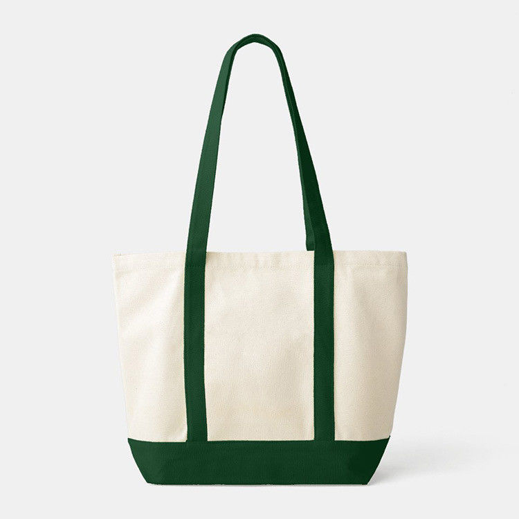 Biologische, wiederverwendbare, klappbare, kundenspezifische, gedruckte, Baumwoll-Tote-Tasche zum Einkaufen
