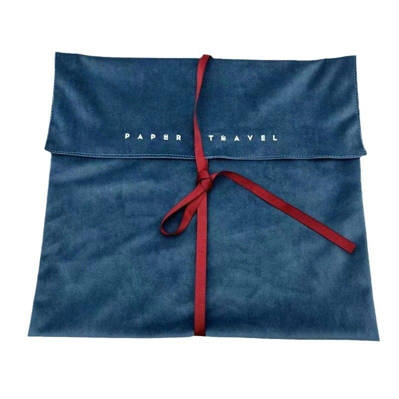 Custom Logo Printed Bowknot Flip Packaging Bag für Verpackungslösungen im Vintage-Stil