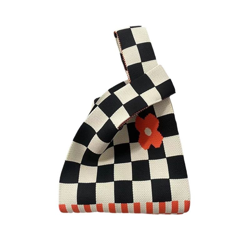 2024 Gewebte Häkel gestrickte Handtote-Tasche Neueste Mode-Stil für Mesh Beach-Taschen