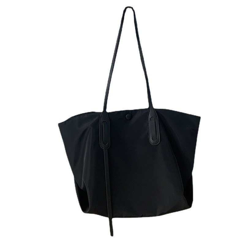 Zipper Messenger Bag Nylon Material Druck Logo Druck Einkaufstasche für das tägliche Leben