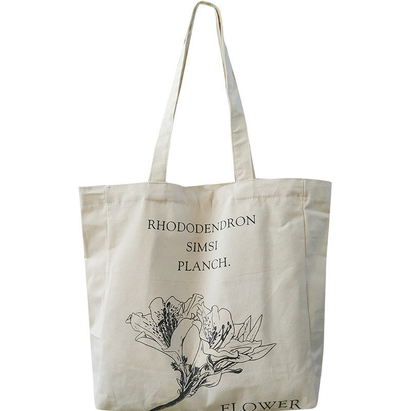 Farbige Shopping-Tasche mit gedrucktem Muster