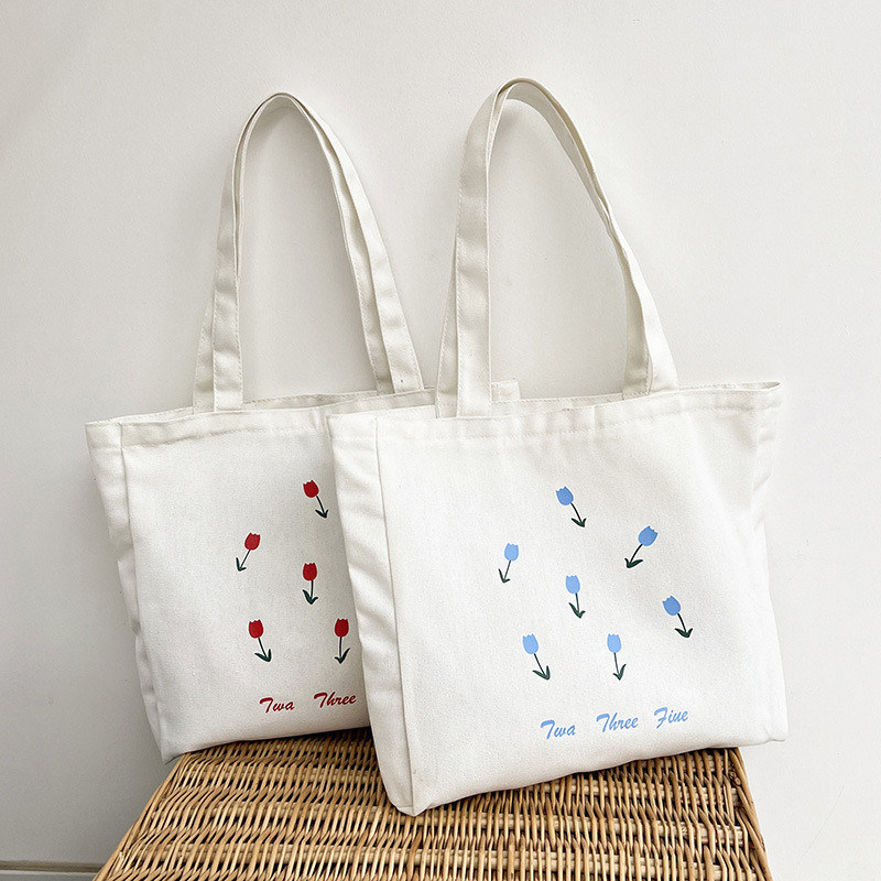 angepasste Farbe Öko-freundliche recycelte große Einkaufstüte Leinwand Baumwolle Tote-Taschen