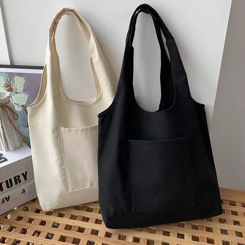 Wiederverwendbares Custom Print Logo Öko-freundliches Einkaufen Lebensmittel Leinwand Taschen Tote Geschenktasche