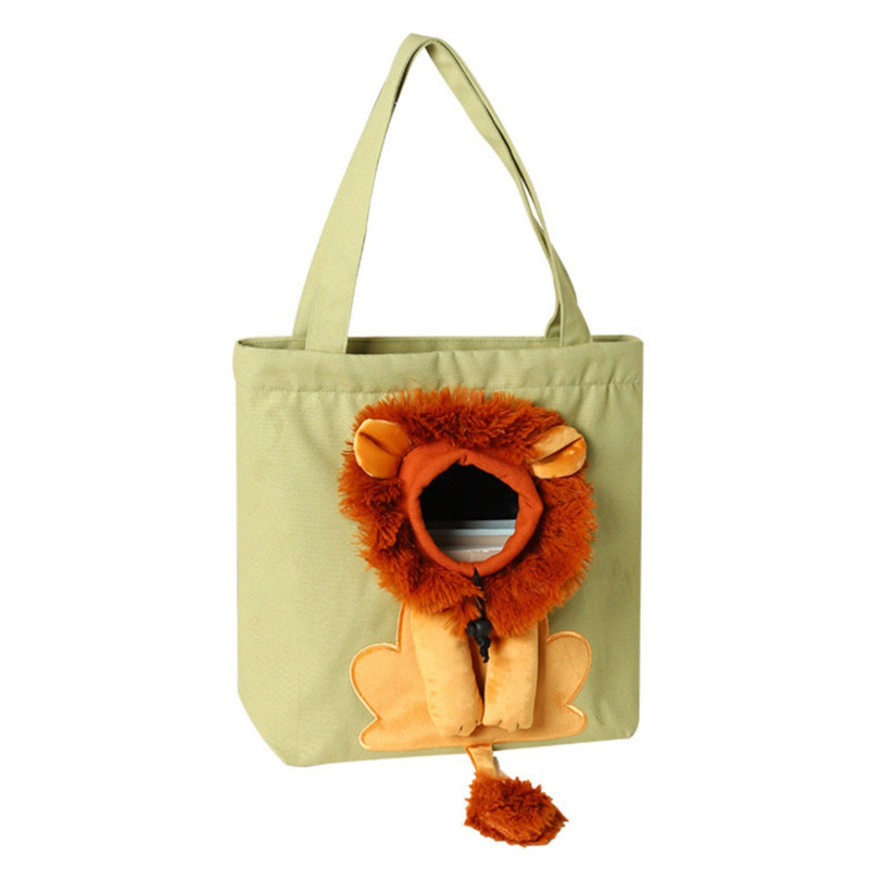 All-Seasons Portable Canvas Pet Outdoor Bag Custom Logo gedruckte Tasche für Hunde und Katzen