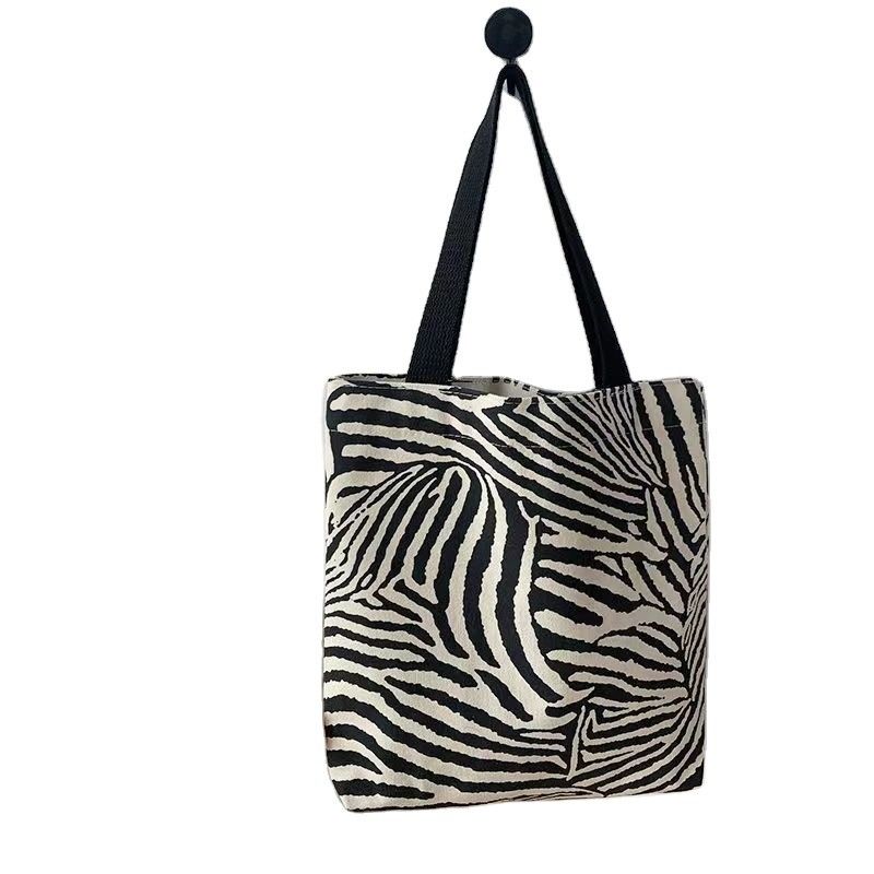 Custom Printed Canvas Tote Bag für Öko-Recycling-Shopping Neueste Mode