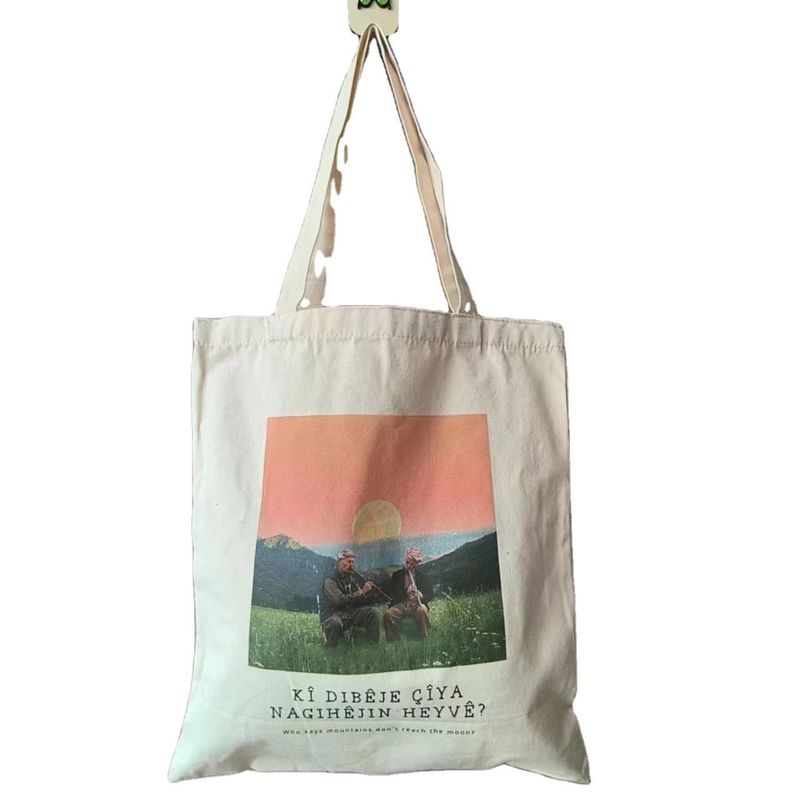 Customized Farbe Shopping Leinwand Tote Tasche mit personalisiertem Druck und Handled Stil