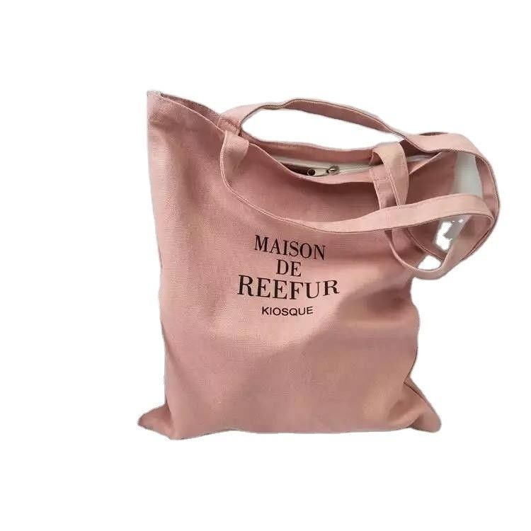 Tägliche Schulzeit Custom Medium Organic Cotton Canvas Tote Bag für den wiederverwendbaren Einkauf