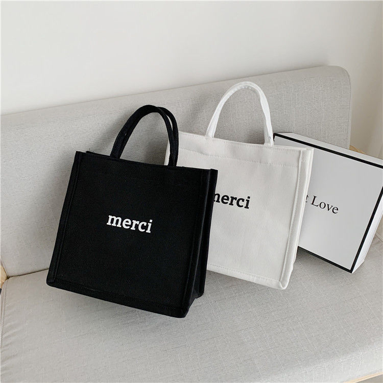 Gemachte Eco-Shopping-Tasche Leinwand-Messenger-Tasche Baumwolle-Tote-Geschenktasche mit großer Kapazität