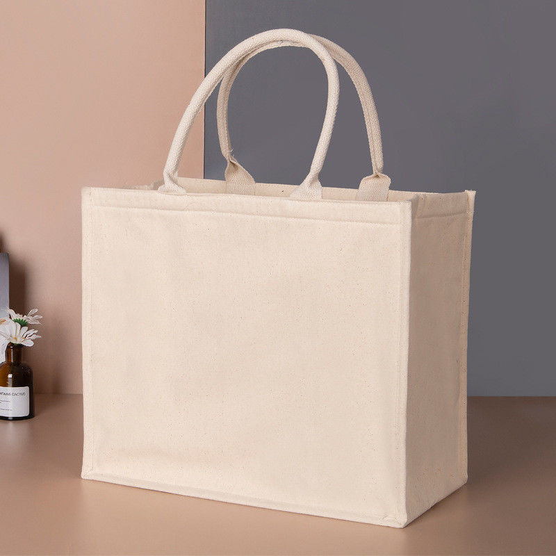 Dauerhafte, benutzerdefinierte Logo, wasserdichte, laminierte, Baumwollwäsche, Tote-Tasche für den Einkauf