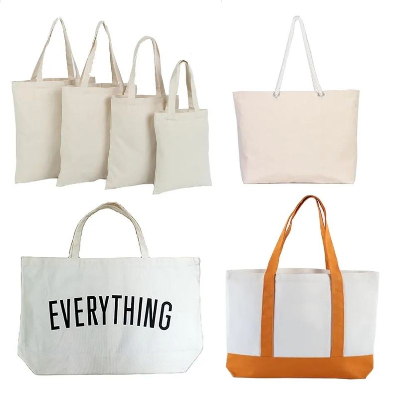 Personalisierte Öko-Tasche Custom Öko-Muster-Taschen recycelt Farbig 100% Baumwolle Tasche Leinwand Tote