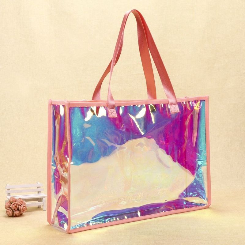 PVC-Shopping-Tote-Tasche für mittlere Größe in individueller Farbe und individueller Gestaltung