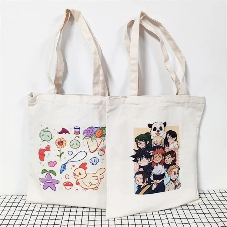 Maßgeschneiderte und umweltfreundliche Tote-Taschen aus Leinwand für das tägliche Schulleben von Frauen