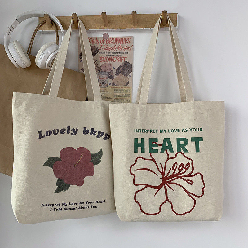 Briefmuster Frauen Leinwand Einkaufstaschen Tote-Taschen für Wiederverwendbar und umweltfreundlich