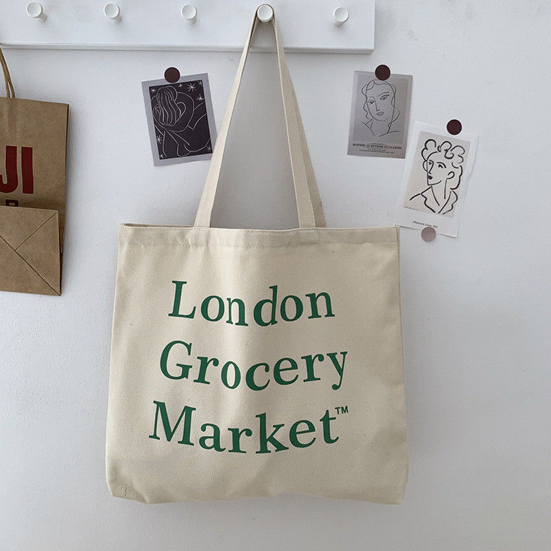 Großflächige Baumwolltote-Tasche für den Einkauf