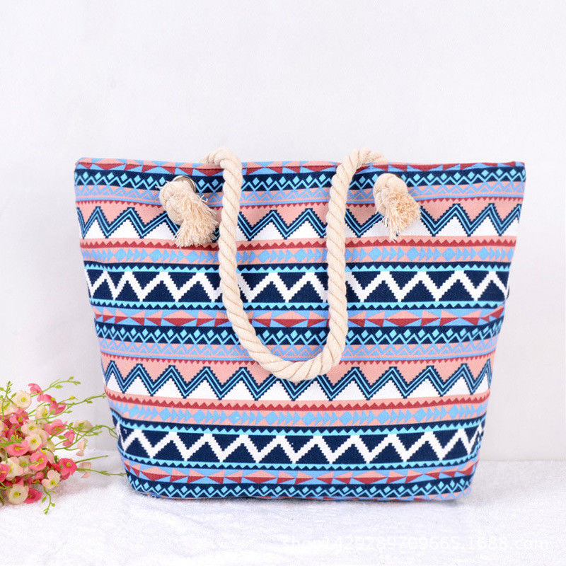 Neueste Mode 2022 Sublimation gedruckte Strandtaschen für Frauen Keine Dekoration