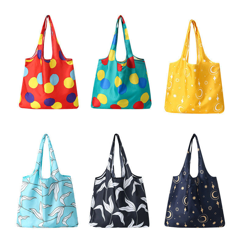 Supermärkte Einkaufsmöglichkeiten Mehrfachverwendbare Klapptasche Alltagsschule OEM/ODM akzeptabel
