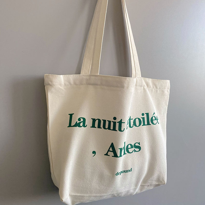 Customized Logo Größe Waschbare Leinwand Tote Einkaufstüte für neueste modische Gelegenheit
